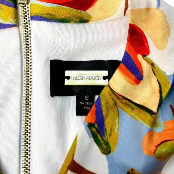 Alexia Admor Sleeveless Floral Printed Paris Dress - Picture 2 of 4